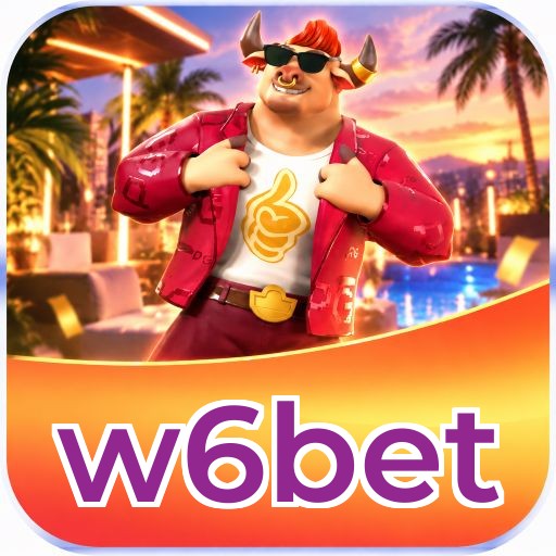 Logo w6bet Slots Premium Brasil
